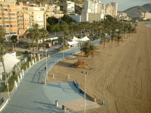 Playa del Postiguet, Alicante - fot. Zarkos